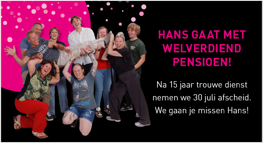 Hans met pensioen